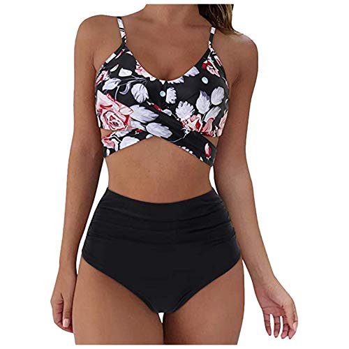 TWIOIOVE Traje de Baño Bikini Mujer 2021 Bikinis Sujetador Push-up Sexy Sólido para Mujer Ropa de Playa Traje de Baño Bikini Sets Talla Grande