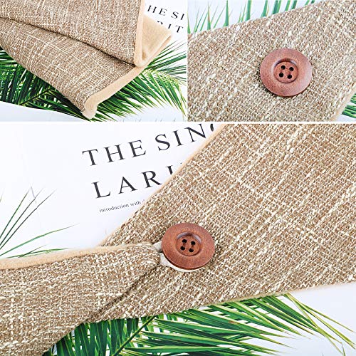 UFLF Bufanda Mujer Cuello Invierno Chal Bufanda Cuello Botones Mantón Mujer para Otoño Invierno