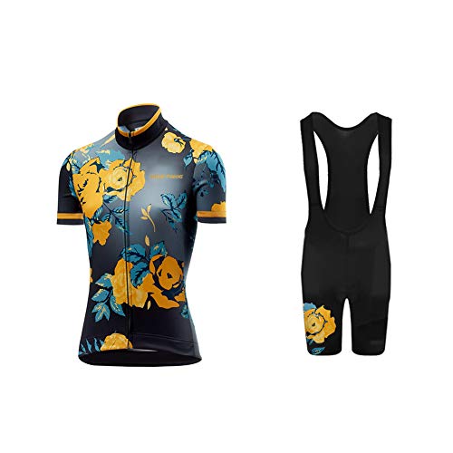 Uglyfrog 2018-2019 Bike Wear Estilos Calientes y Recientes Ciclismo Mujers Maillots Sports+Bib Tight Sets Seco y Transpirable de Bicicleta Conjunto de Ropa de Ciclo Jersey de Manga Corta