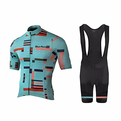 Uglyfrog 2018 Spring/Verano Hombres Camisetas De Manga Corta Ciclismo Maillots+Bib Pantalones Cortos Bodies Ropa De Bicicleta De Carretera DXMZ03