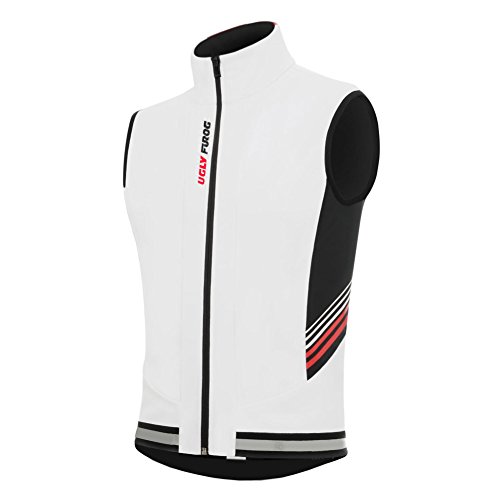 Uglyfrog Chalecos Ciclismo 2018 Primavera/Verano Moda Hombre Sin Mangas Jersey Ropa Bicicleta Transpirable Secado Rápido MJZ02