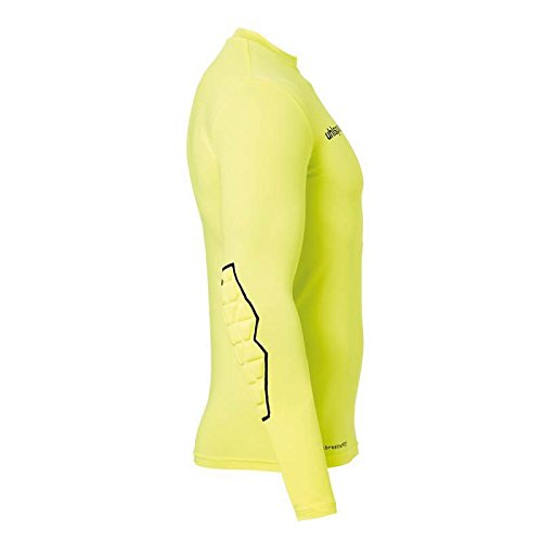 uhlsport Score Goalkeeper Jersey de Portero, Hombre, Amarillo Flúor/Negro, 140