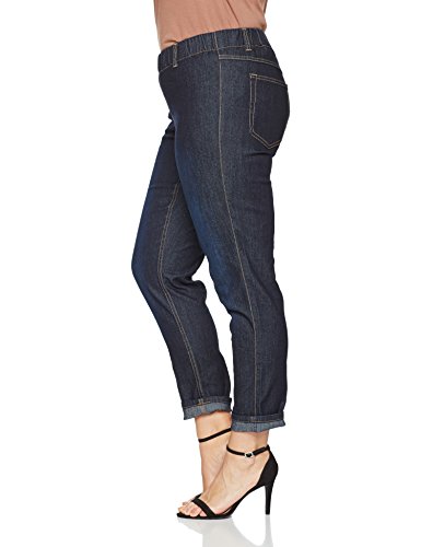 Ulla Popken Jeggings Denim M.Gürtelschlaufen, Vaqueros para Mujer, Azul (Fashion Denim 94), 46