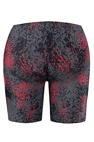 Ulla Popken Schwimmradler, Große Größen Bañador, Negro (Schwarz 10), 52 (Talla del Fabricante: 50) para Mujer