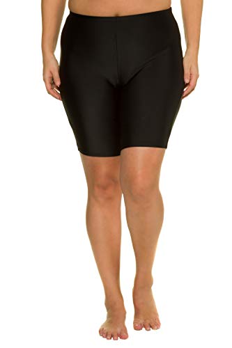 Ulla Popken Schwimmradler, Große Größen Bañador, Negro (Schwarz 10), 52 (Talla del Fabricante: 50) para Mujer