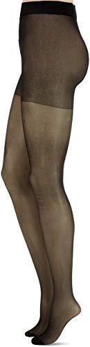 Ulla Popken Strumpfhose, 1er Helanca medias, 20 DEN, Negro (Schwarz 10), X-Large (Talla del fabricante: 48+) para Mujer