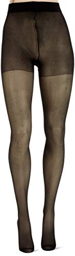 Ulla Popken Strumpfhose, 1er Helanca medias, 20 DEN, Negro (Schwarz 10), X-Large (Talla del fabricante: 48+) para Mujer