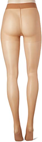 Ulla Popken Strumpfhose, Satin Sheers medias, 15 DEN, Marrón (Hellbraun 32), XXXX-Large (Talla del fabricante: 60+) para Mujer