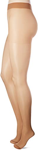 Ulla Popken Strumpfhose, Satin Sheers medias, 15 DEN, Marrón (Hellbraun 32), XXXX-Large (Talla del fabricante: 60+) para Mujer