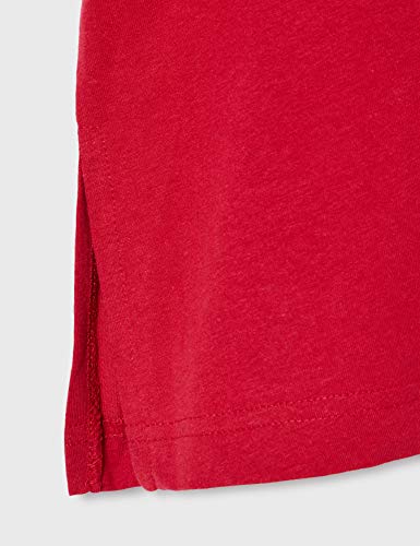 Ulla Popken V-Ausschnitt, Camiseta para Mujer, Rojo (Rot 51), 44/46