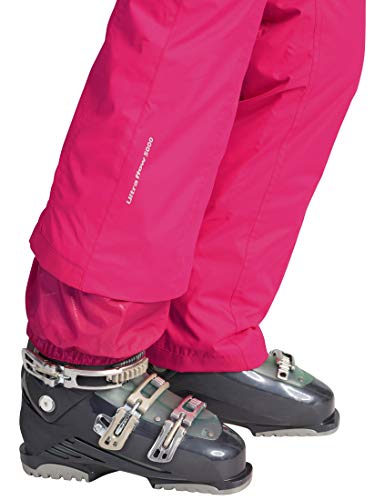 Ultrasport Advanced Pantalones de esquí y snowboard para mujer Lucy, pantalones de invierno, pantalones de esquí para mujer, pantalones funcionales para mujer, Rosa, S