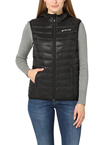 Ultrasport Whistler Ewing Chaleco de Plumas, Mujer, Negro, 40