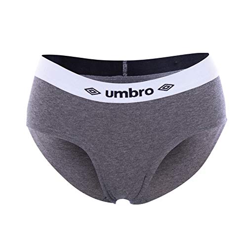 Umbro Braguita deportiva para Mujer, Multicolor, Medium (pack de 3)