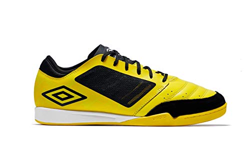 Umbro Chaleira Pro, Zapatillas de fútbol Sala Mujer, Amarillo (Blazing Yellow/Black/White A6c), 39 EU