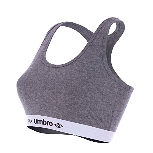 Umbro Sujetador deportivo para Mujer, Multicolor, Small (pack de 3)