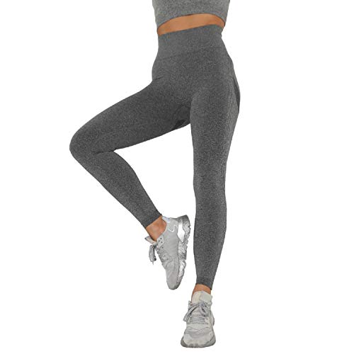UMIPUBO Mujer Mallas Pantalones Deportivos Push up Yoga Leggings de Cintura Alta Pantalones Deporte para Fitness Running Elásticos y Transpirables