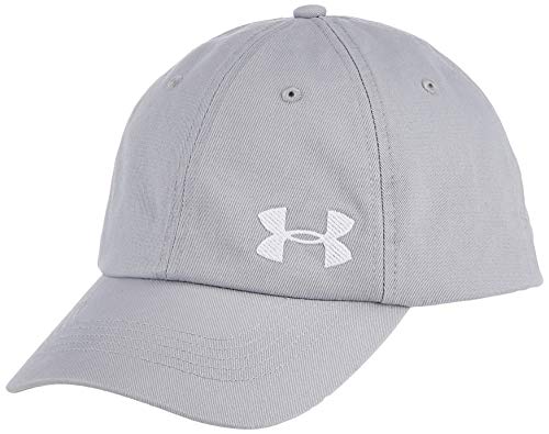 Under Armour Cotton Golf Gorra, Mujer, Gris, OSFA