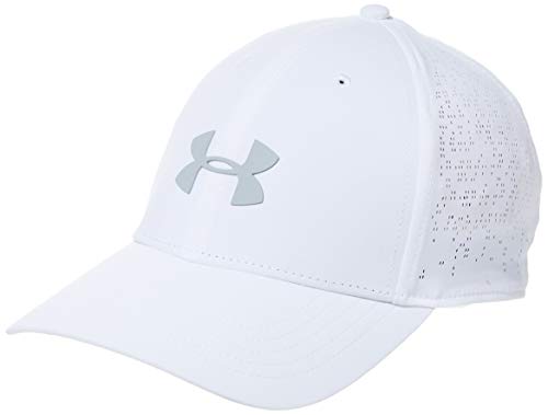 Under Armour Elevated Golf Gorra, Mujer, Blanco, OSFA