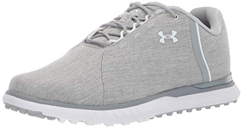 Under Armour Fade SL Sunbrella, Zapatos de Golf Mujer, Gris (Overcast Gray/Steel/White (100) 100), 41 EU