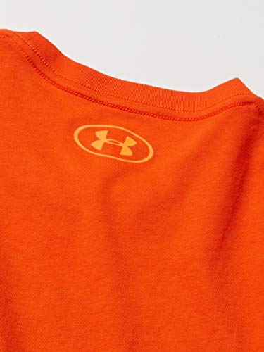 Under Armour Hombre UA Team Issue Wordmark Short-Shell Camiseta Not Applicable, Naranja, Maryland