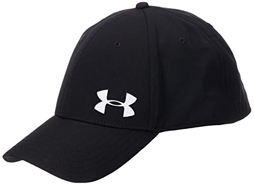 Under Armour Men's Golf Headline Cap 3.0, gorra con visera clásica, gorra para hombre hombre, Negro (Black/White (001)), M/L