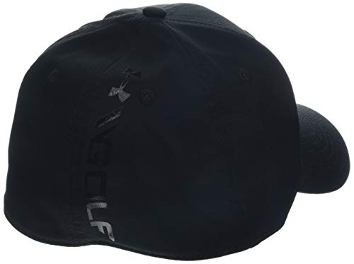 Under Armour Men's Golf Headline Cap 3.0, gorra con visera clásica, gorra para hombre hombre, Negro (Black/White (001)), M/L