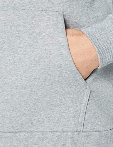 Under Armour Rival Fleece Box Logo Hoodie, Sudadera Hombre, Gris (Steel Light Heather/Black (035)), L