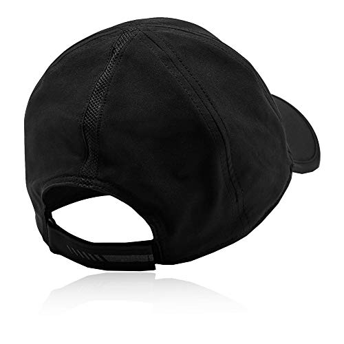 Under Armour Run Shadow Gorra, Unisex Adulto, Negro, OSFA