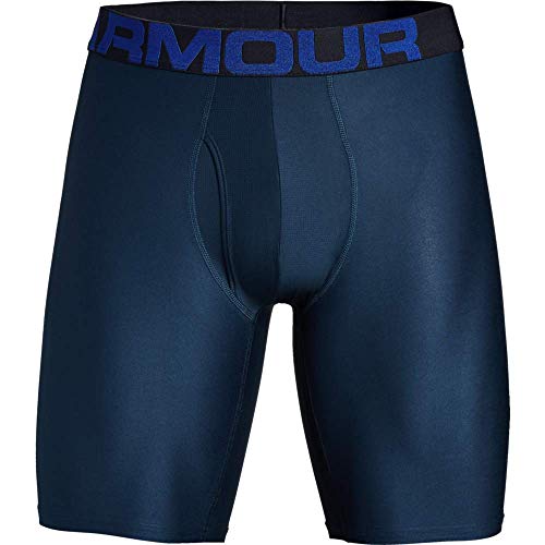 Under Armour Tech 9in 2 Pack Ropa Interior, Hombre, (Royal/Academy (400), L