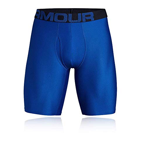 Under Armour Tech 9in 2 Pack Ropa Interior, Hombre, (Royal/Academy (400), L