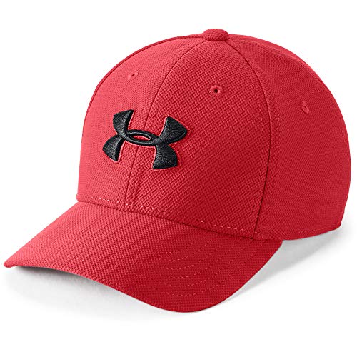 Under Armour UA Boy's Blitzing 3.0 Cap, Gorra niño, Rojo (Red/Red/Black (600)), XS/S