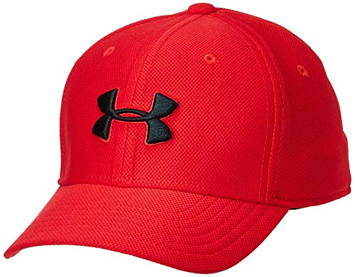 Under Armour UA Boy's Blitzing 3.0 Cap, Gorra niño, Rojo (Red/Red/Black (600)), XS/S