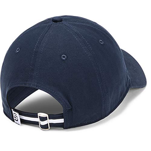 Under Armour UA Spieth Washed Cotton Cap Algodón, Gorra para Hombre, Academy/White (408), Taglia Unica