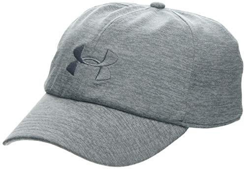 Under Armour UA Twisted Renegade Cap Gorra, Mujer, Gris (Steel/White/Steel 035), Talla única