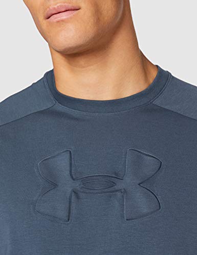 Under Armour Unstoppable Move tee Camisa Manga Corta, Hombre, Gris, MD