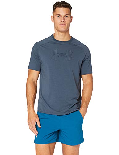 Under Armour Unstoppable Move tee Camisa Manga Corta, Hombre, Gris, MD