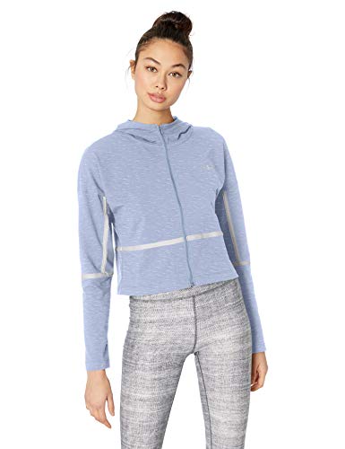Under Armour Women's Lighter Longer Full Zip Sudadera con Cremallera, Azul Lavado (420), XX-Large para Mujer