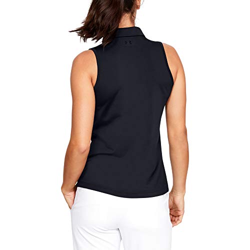 Under Armour Zinger SL Polo, Mujer, Negro (Black/Black/Black 001), M