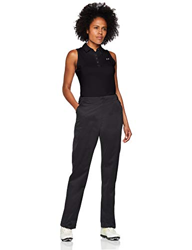 Under Armour Zinger SL Polo, Mujer, Negro (Black/Black/Black 001), M