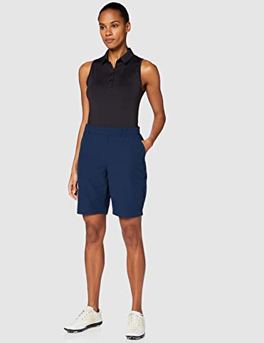 Under Armour Zinger Sleeveless Camisa Polo, Mujer, Negro, LG
