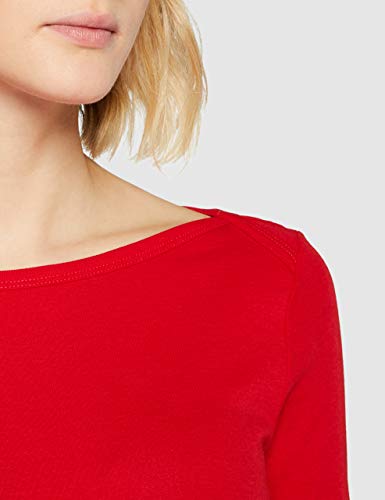 United Colors of Benetton Maglia M/l Jersey, Rojo (Rosso 015), X-Large para Mujer