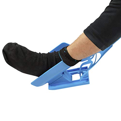 UPP calzador de calcetín multifunción I ayuda para ponerse y sacarse los calcetines, medias y calzador de zapatos, 3 en 1