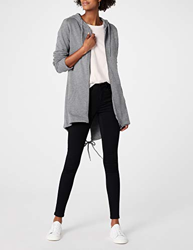 Urban Classics Jacke Sweat Parka Chaqueta, Gris (Grau), Medium (Talla del Fabricante: Medium) para Mujer