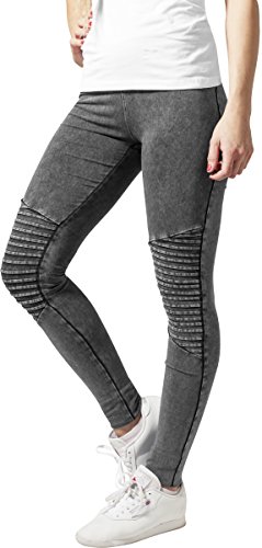 Urban Classics Jogginghose Denim Jersey Leggings Pantalones premamá, Gris (Darkgrey), L para Mujer