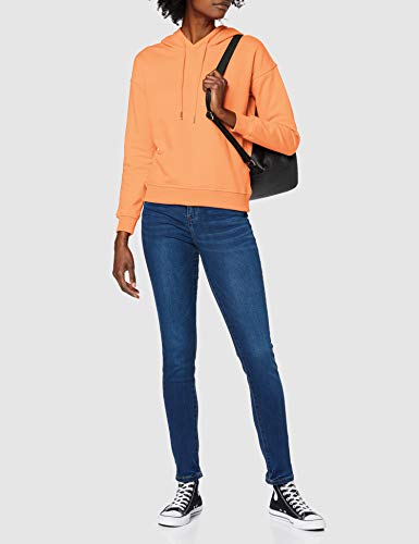 Urban Classics Kapuzenpullover Ladies Hoody Sudadera con Capucha, Naranja, S para Mujer