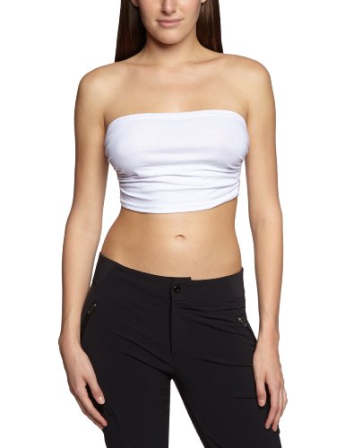 Urban Classics Ladies Bandeau - Camiseta de deporte Mujer, Blanco (White), XS (Talla del fabricante: XS)