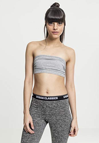 Urban Classics Ladies Bandeau Top Sujetador, Gris (Grey 00111), XL para Mujer