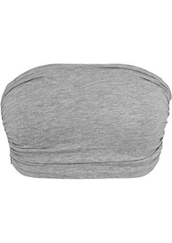 Urban Classics Ladies Bandeau Top Sujetador, Gris (Grey 00111), XL para Mujer