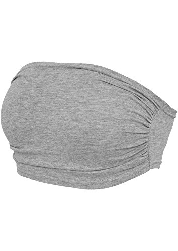 Urban Classics Ladies Bandeau Top Sujetador, Gris (Grey 00111), XL para Mujer