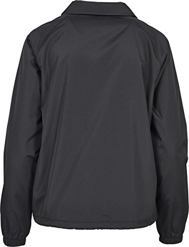 Urban Classics Ladies Coach Jacket Chaqueta, Negro (Black 00007), S para Mujer